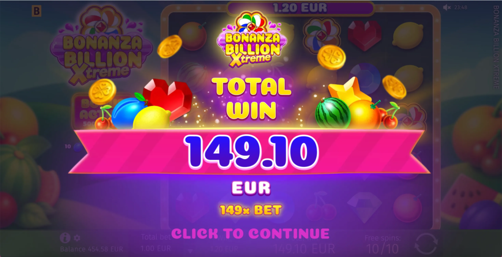 BG Bonanza Billion Screenshot