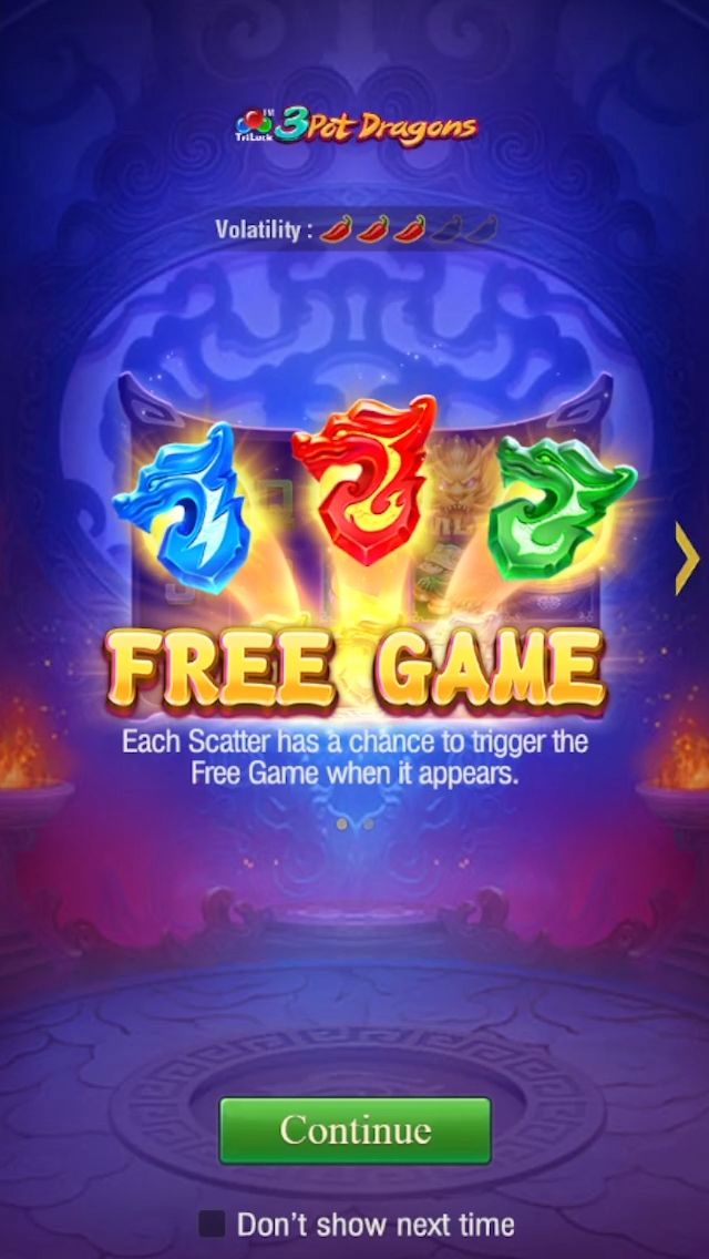 JILI 3 Pot Dragons Screenshot