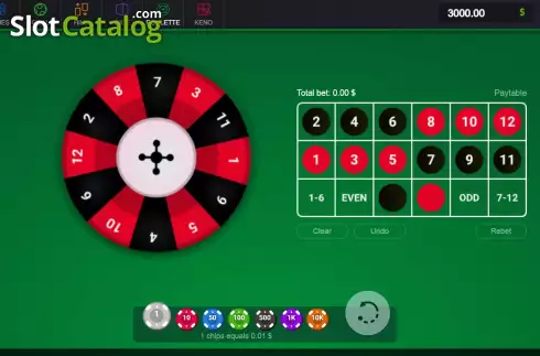Mini Roulette Screenshot